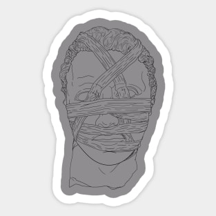 Head of St. John the Baptist Sticker